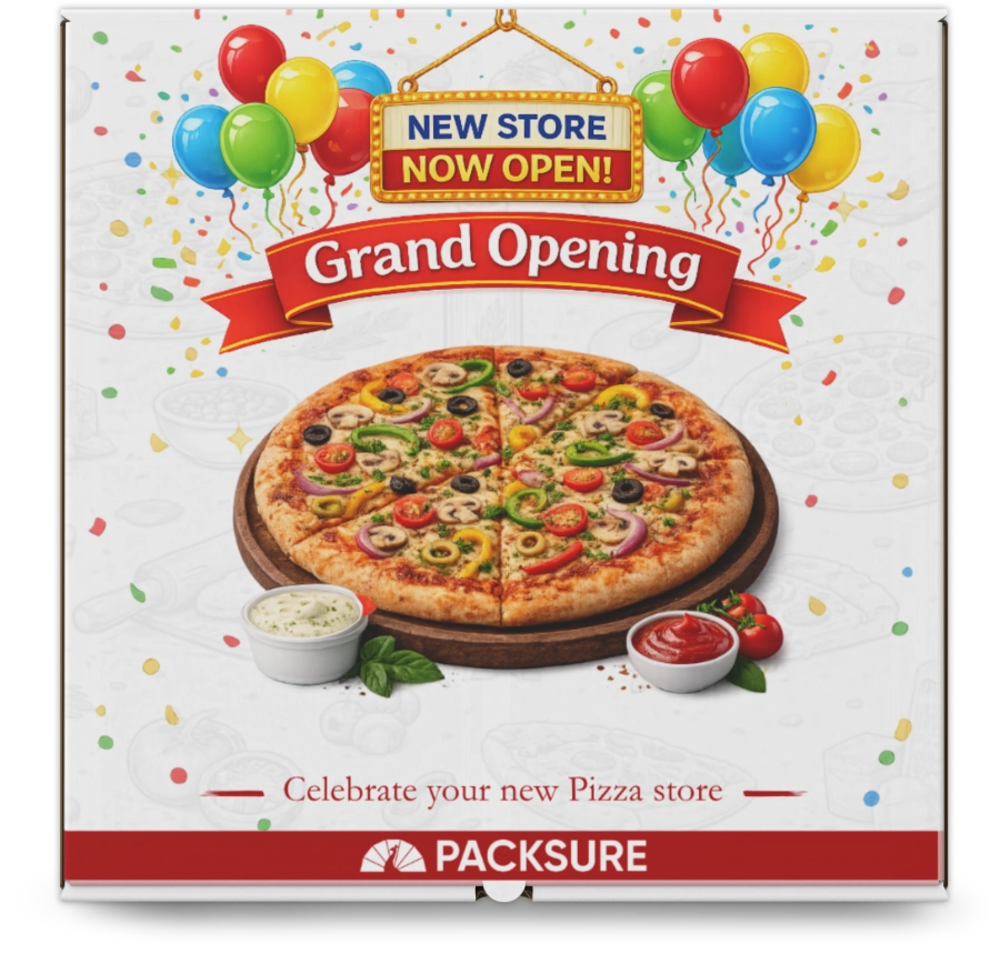 New store opening packaging